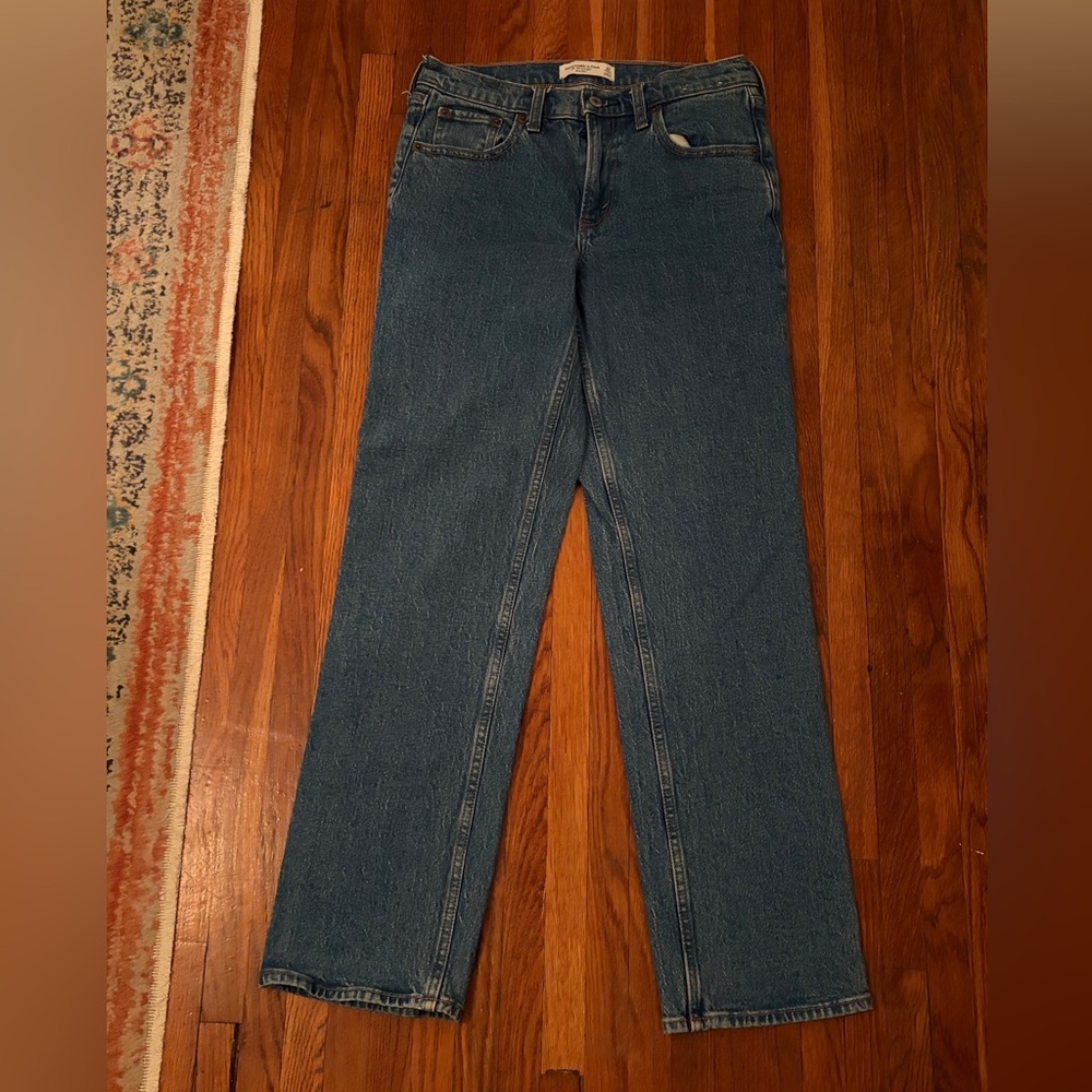Abercrombie & Fitch Mid Rise 90s straight Jeans